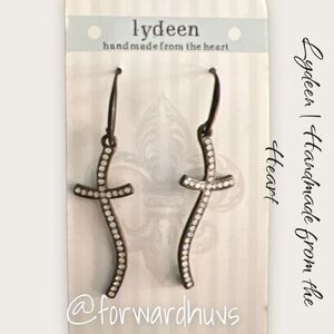 Bundle Sale 3 for $15 | Lydeen | Handmade from the Heart Cross Earrings